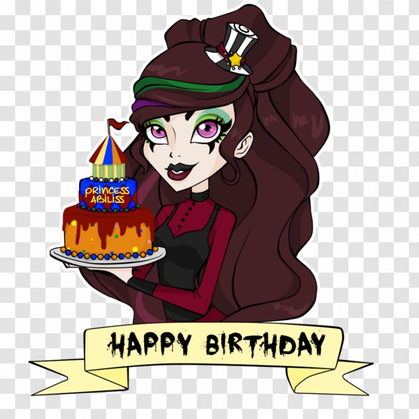 Monster High Birthday Greeting & Note Cards Wish - Shadow People Transparent PNG