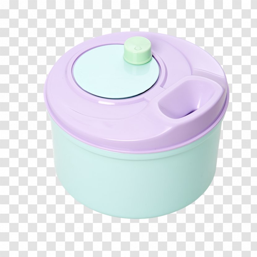 Salad Spinner Plastic .fi Pastel Shabby Chic - Blue Transparent PNG