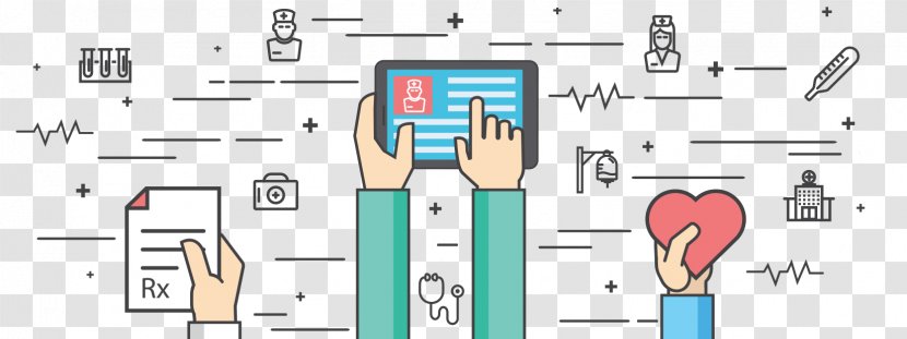 Digital Health Care System Professional - Frame Transparent PNG