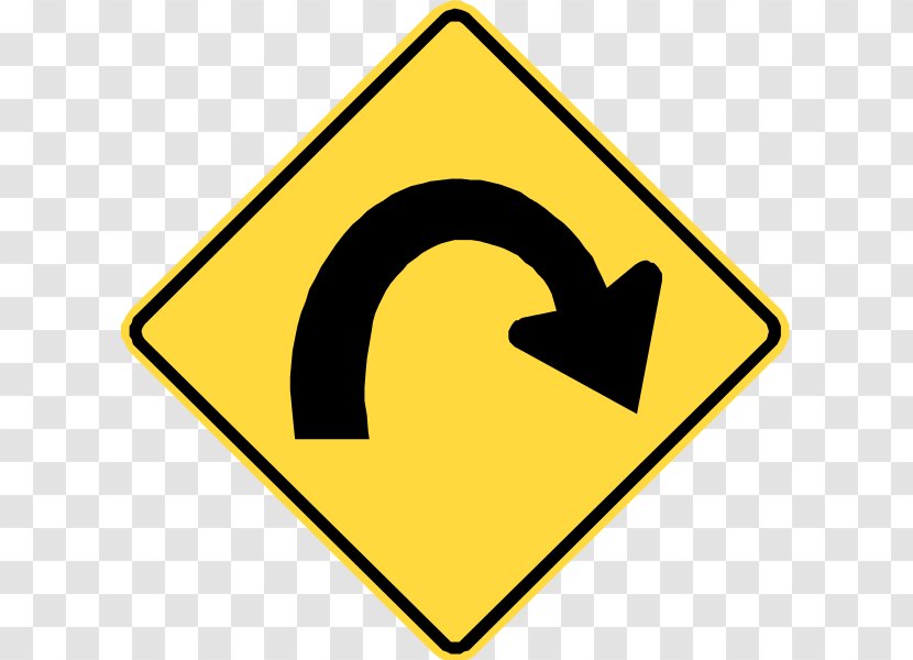 Warning Sign Traffic Manual On Uniform Control Devices Direction, Position, Or Indication - British Columbia Transparent PNG