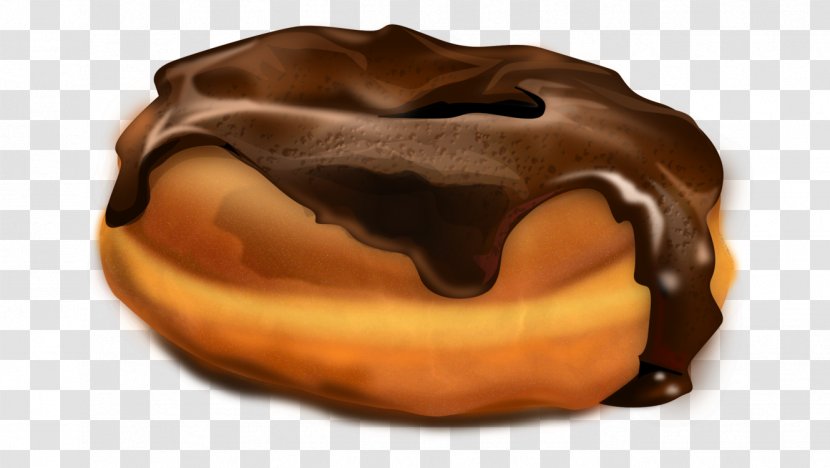 Donuts Frosting & Icing Boston Cream Pie Coffee And Doughnuts Apple Cider - Food - Chocolate Transparent PNG