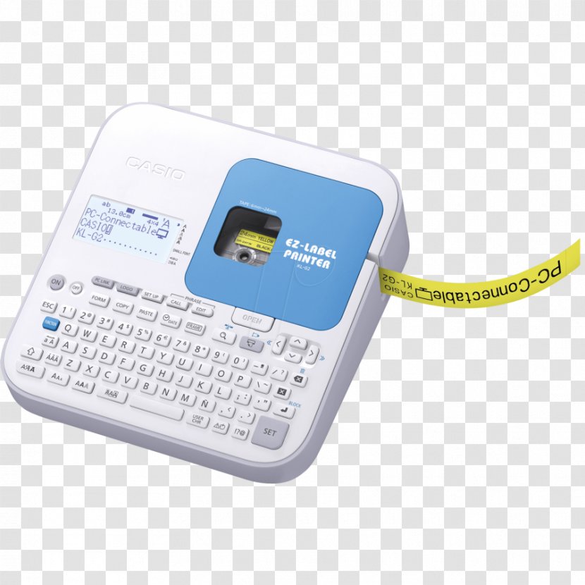 Label Printer Casio Hardware/Electronic - Hardwareelectronic Transparent PNG