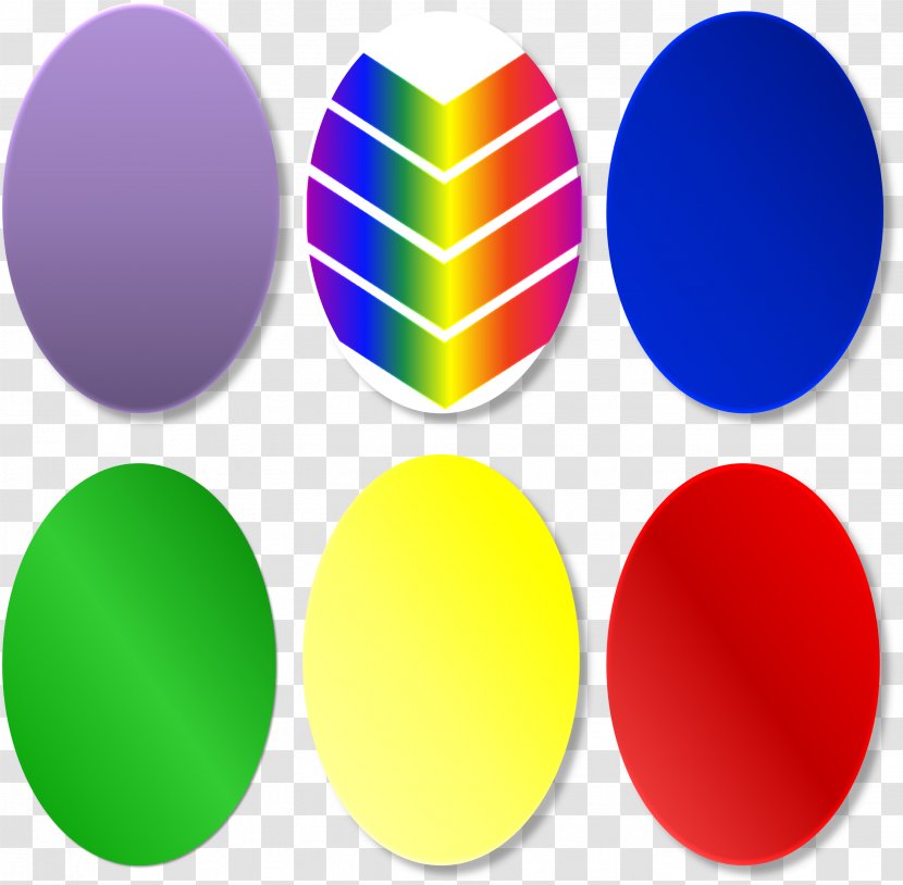Download Three-dimensional Space - Yellow - Green Easter Egg Transparent PNG