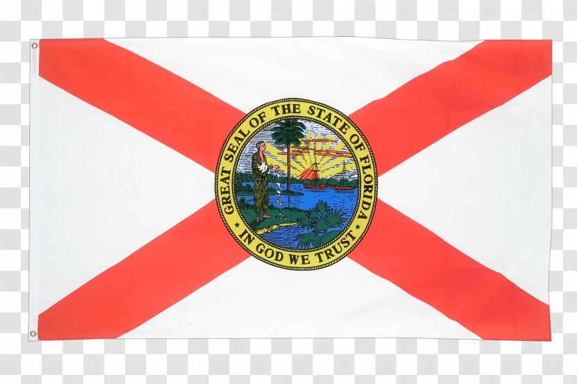 Flag Of Florida Fahne Flagpole Transparent PNG