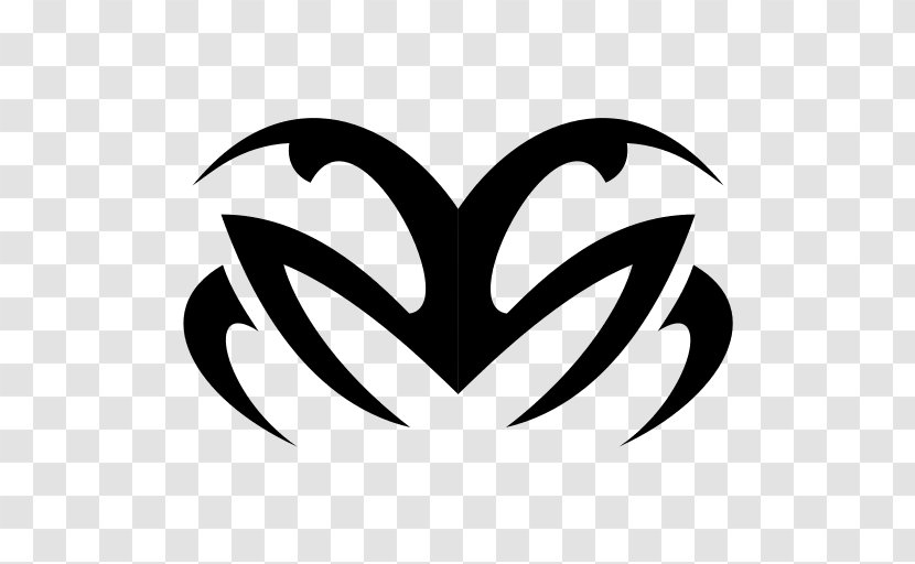 Goa'uld Stargate Symbol Aries - Black And White Transparent PNG
