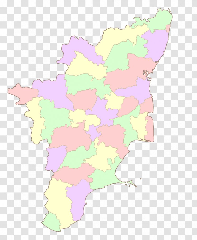 Dharmapuri District Cuddalore Erode Wikipedia - Map Transparent PNG