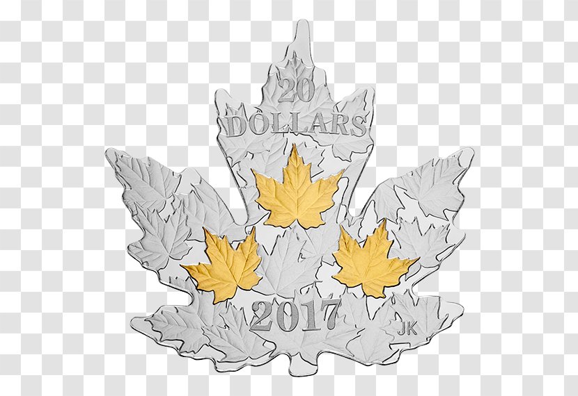 Canada Canadian Gold Maple Leaf Silver - Creative Bullion Transparent PNG