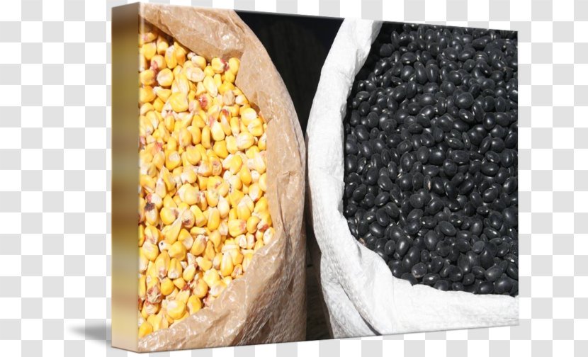 Maize Common Bean Photography Gunny Sack Portrait - Superfood - Black Beans Transparent PNG