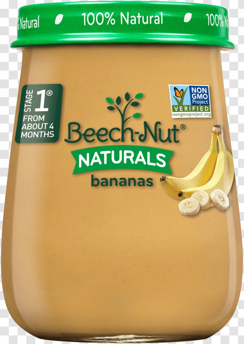 Baby Food Organic Rice Cereal Beech-Nut - Beech Nut Banana Transparent PNG
