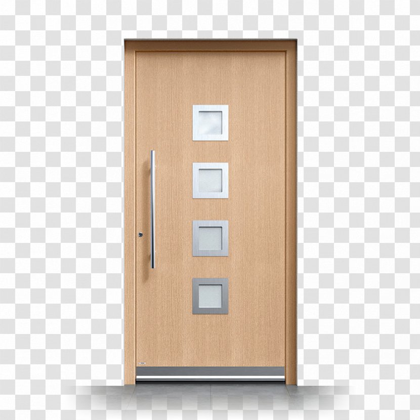 Haustür Wood Door Structural Insulated Panel Entree - Hardwood Transparent PNG