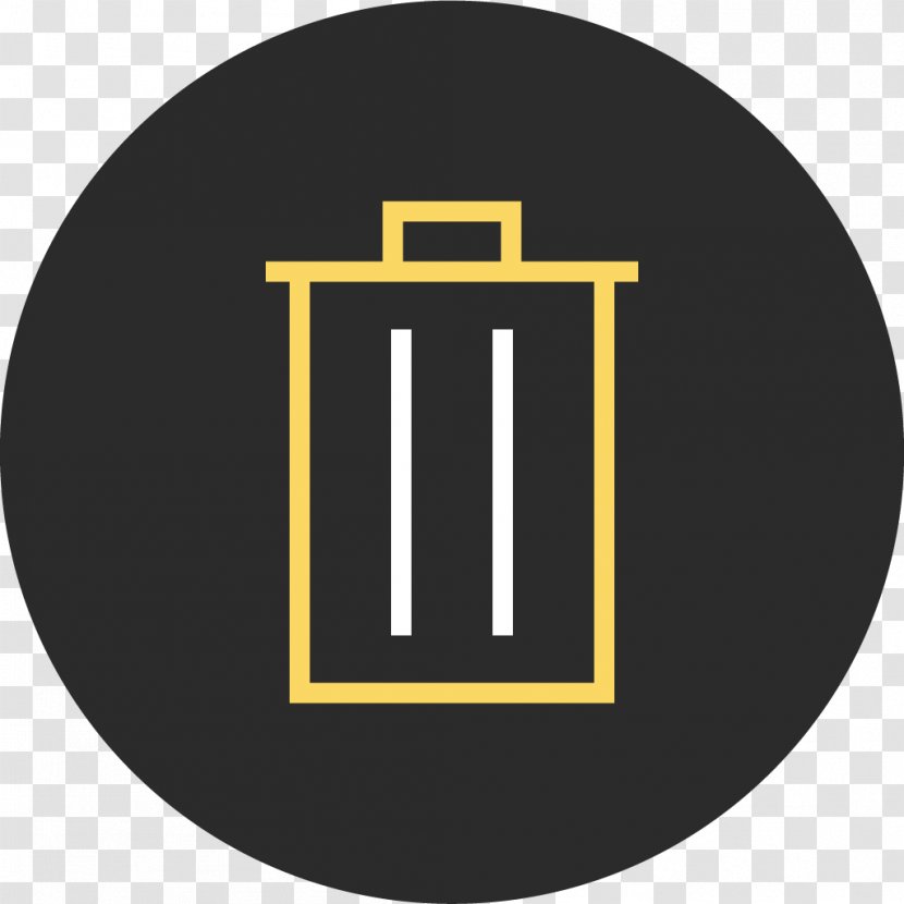 Brand Logo Sign - Yellow Transparent PNG
