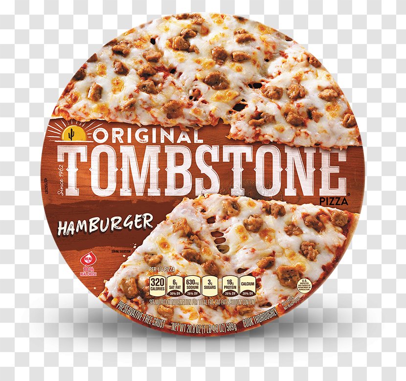 Pizza Hamburger Cheeseburger Bacon Tombstone - Pepperoni Transparent PNG