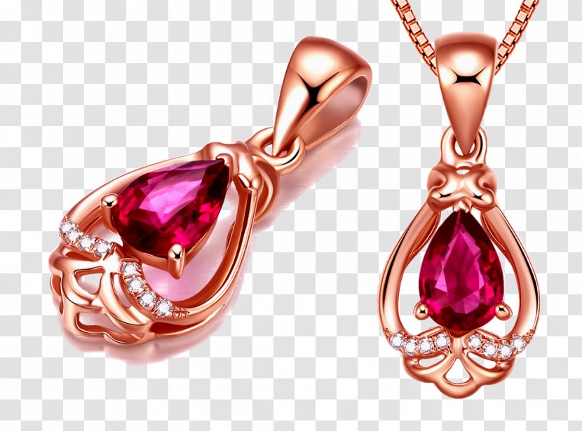 Pendant Necklace Diamond Jewellery - Gemstone Transparent PNG
