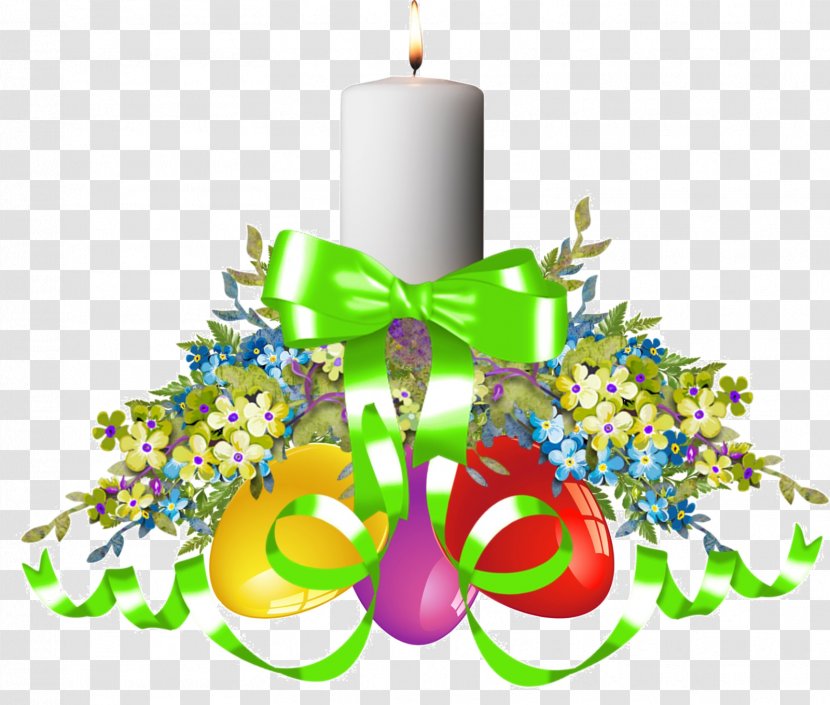Christmas Ornament Tree Day Lighting - Floral Design - Happy Easter Greetings Transparent PNG