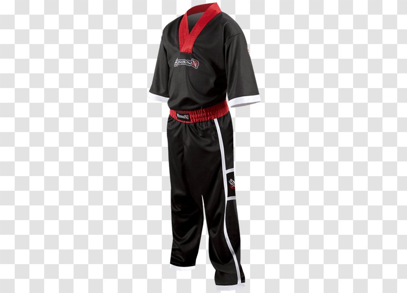 Karate Gi Uniform Martial Arts Boxing - Black Transparent PNG