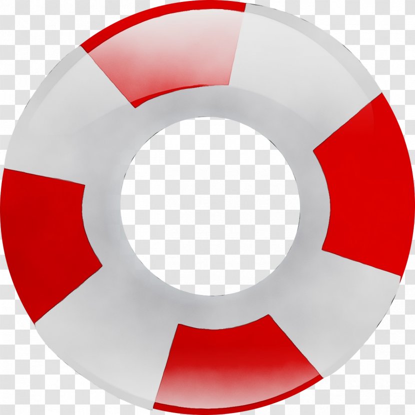 Red Lifebuoy Circle Plate Lifejacket - Paint - Wheel Symbol Transparent PNG