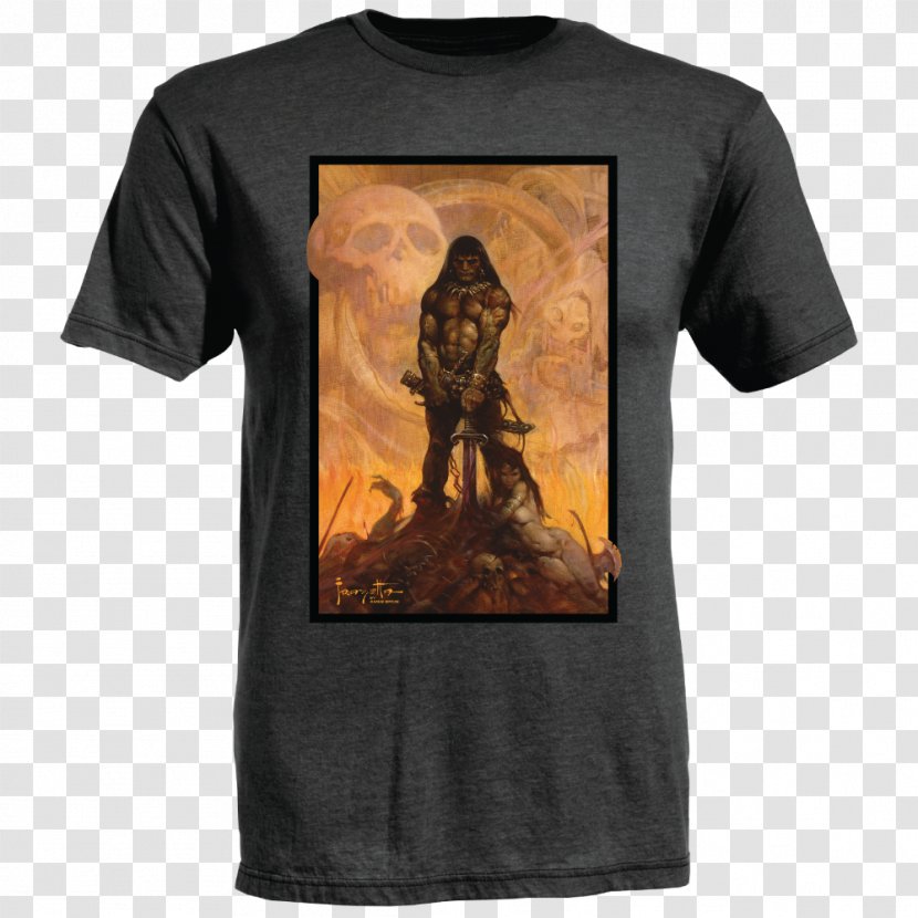 T-shirt Conan The Barbarian Sleeve Drawing - T Shirt Transparent PNG