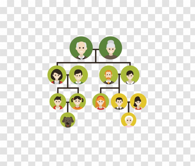 Family Tree Genealogy Icon - Grass Transparent PNG