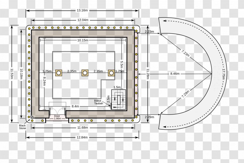 Kaaba Masjid Al-Haram Bani Shaiba Mosque Qibla - Umrah - Hajj Transparent PNG