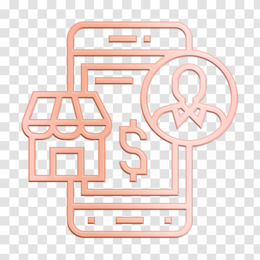 Digital Banking Icon Online Shopping Icon App Icon Transparent PNG