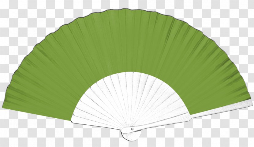 Hand Fan Green - Batik Modern Transparent PNG