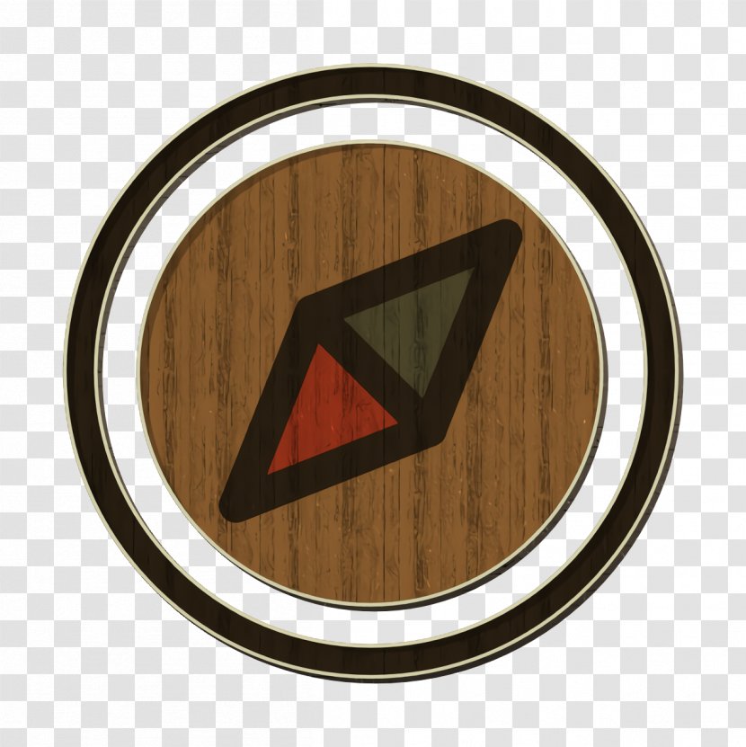 Compass Icon Dipping Direction - Logo - Wood Transparent PNG