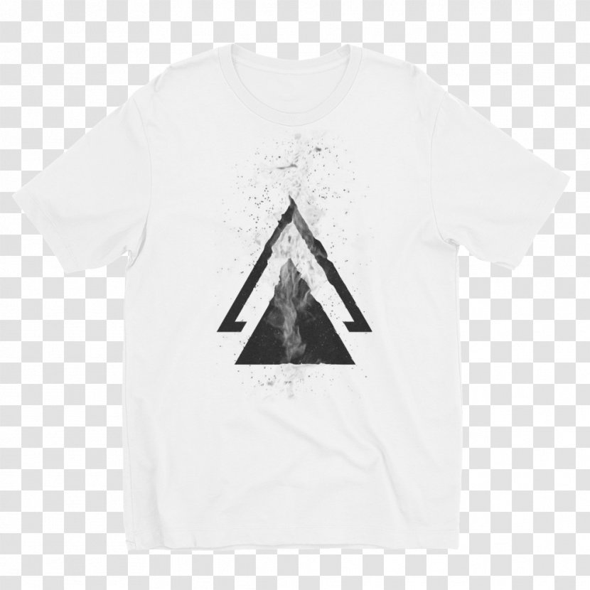 T-shirt Triangle Logo Font - White Transparent PNG