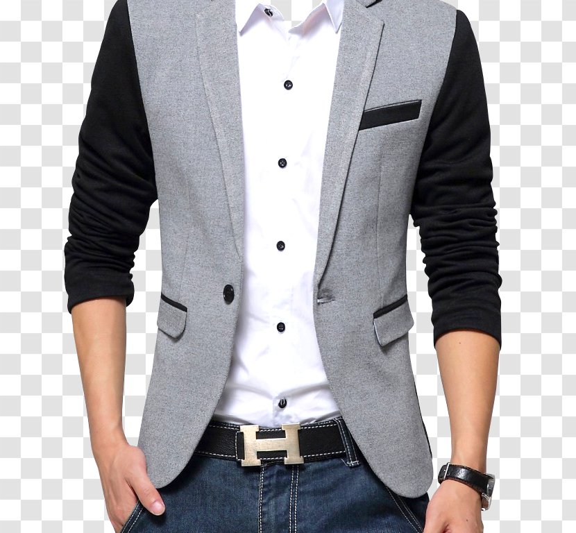 Jacket Blazer Suit Clothing Fashion - Outerwear Transparent PNG