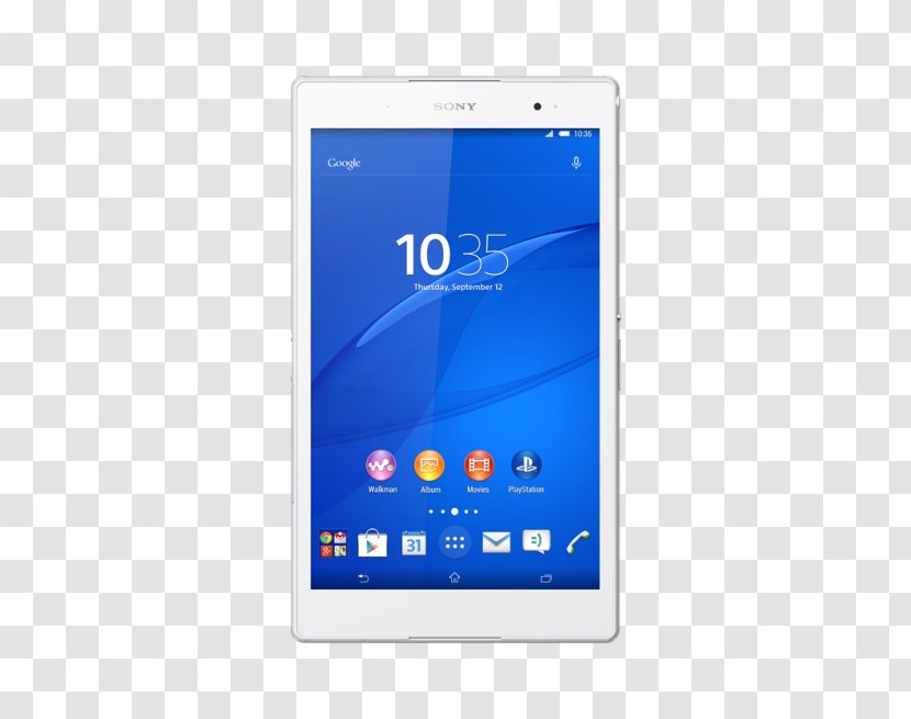 Sony Xperia Z4 Tablet Z3 Compact Z2 - S Transparent PNG