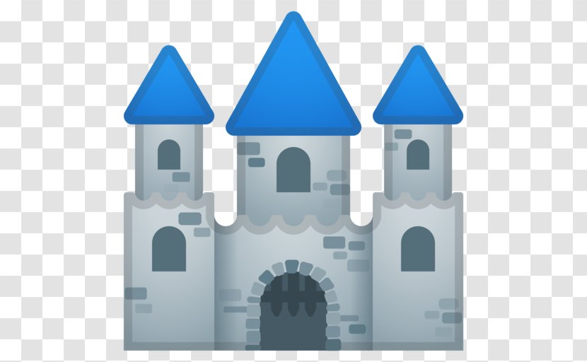 Emoji Castle Château France GitHub Transparent PNG