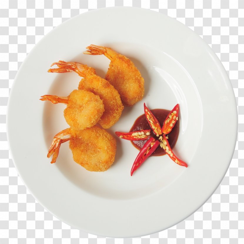 Fried Shrimp Shortcake Caridea Breaded Cutlet Angel Food Cake - Dendrobranchiata - Seafood Transparent PNG