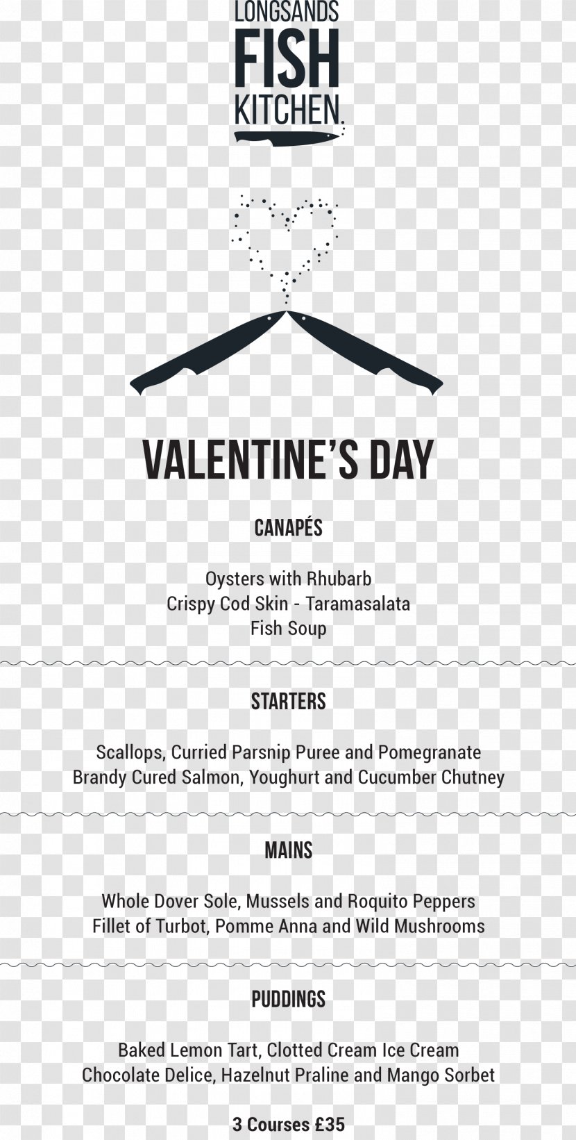 Paper Logo Brand Font Design - Black And White - Valentines Menu Transparent PNG