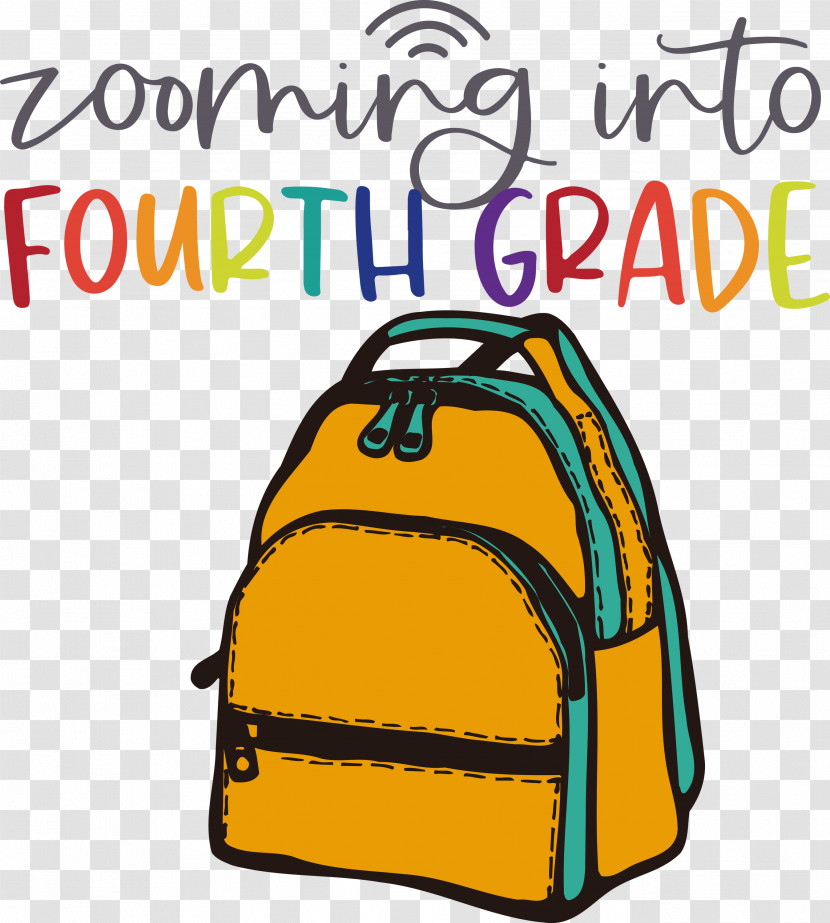 Back To School Fourth Grade Transparent PNG