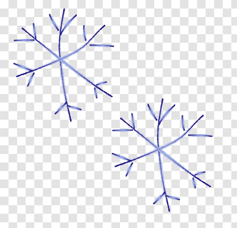 Snowflake Pattern - Area - Snowflakes Clipart Transparent PNG
