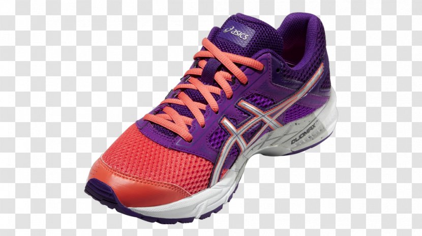 ASICS Sneakers Shoe Footwear Purple - Cross Training - Everyday Casual Shoes Transparent PNG