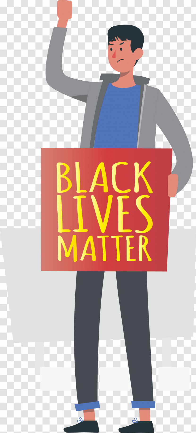 Black Lives Matter STOP RACISM Transparent PNG