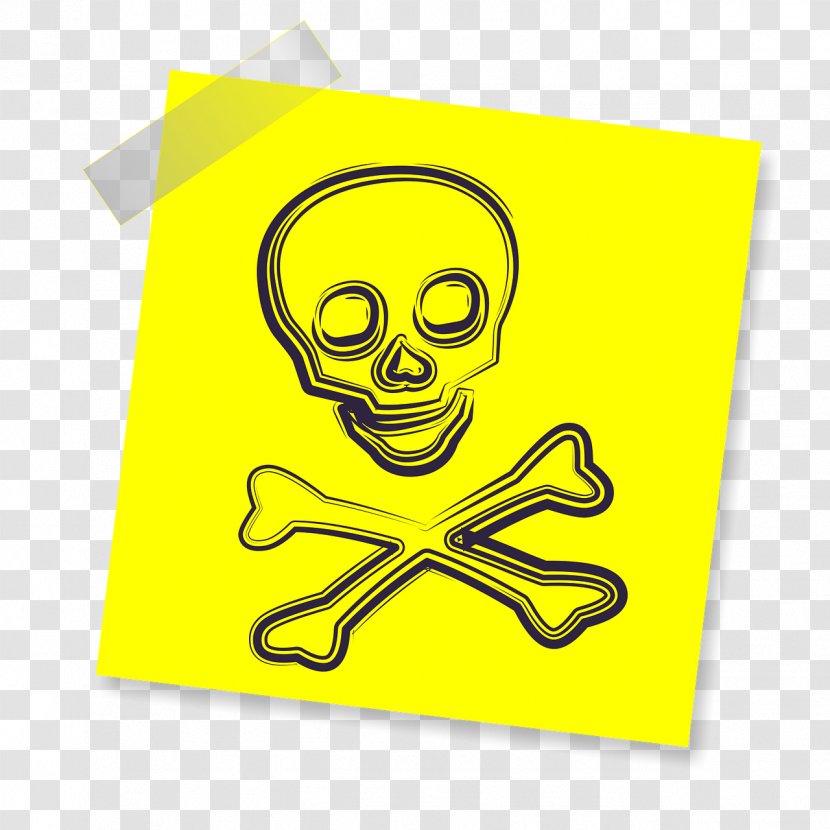Skull And Crossbones Clip Art Openclipart Image - Rectangle Transparent PNG