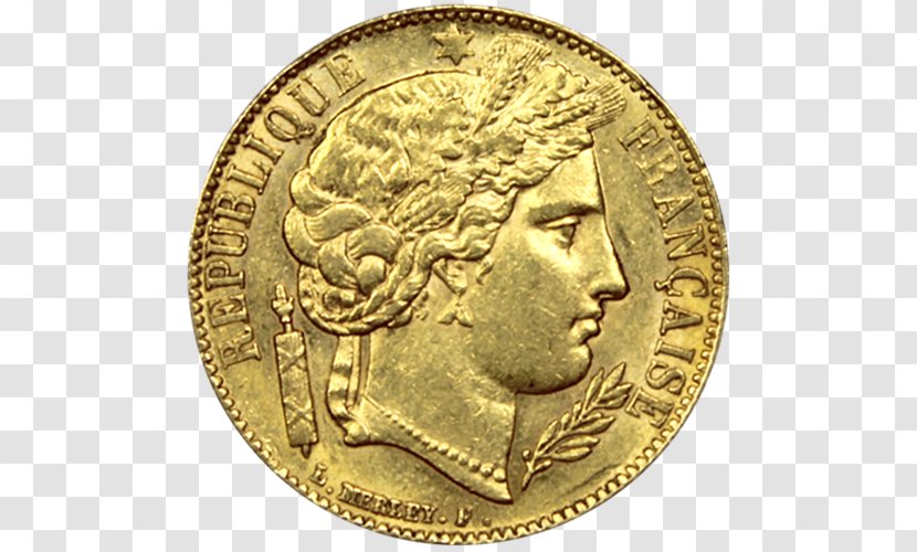 Roman Empire Gold Coin Currency Sovereign - Bullion Transparent PNG
