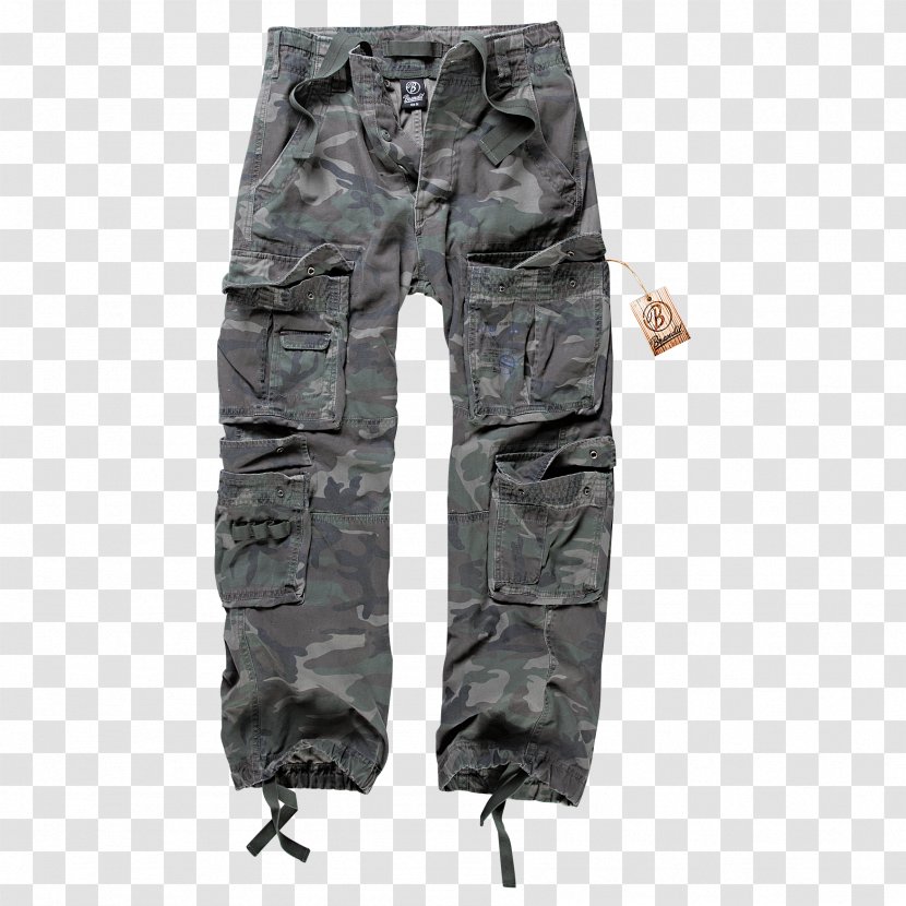 Cargo Pants Clothing U.S. Woodland Pocket - Camouflage - Vintage Transparent PNG
