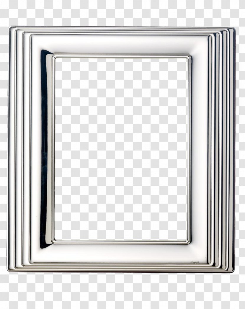 Picture Frames Silver Painting Mirror - Frame Transparent PNG