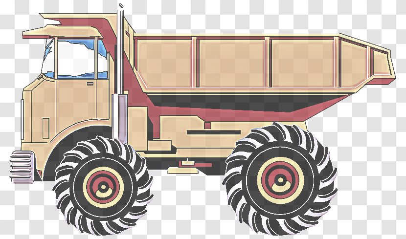 Land Vehicle Motor Mode Of Transport - Truck - Automotive Tire Wagon Transparent PNG