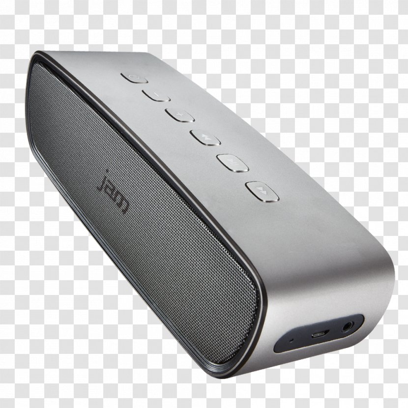 JAM Heavy Metal Output Device Loudspeaker Wireless Speaker - Computer Hardware - Title Box Transparent PNG