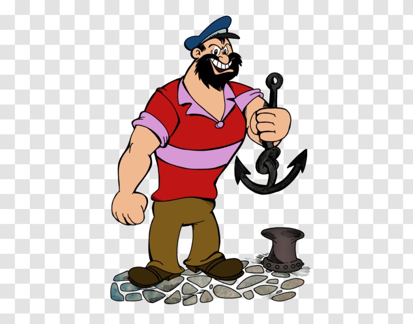 Bluto Popeye Village Olive Oyl Swee'Pea - Hand - Brutus Transparent PNG