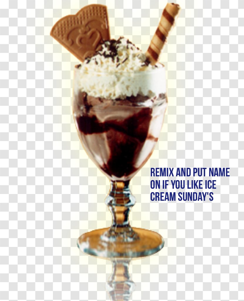 Sundae Chocolate Ice Cream Parfait - Dondurma Transparent PNG