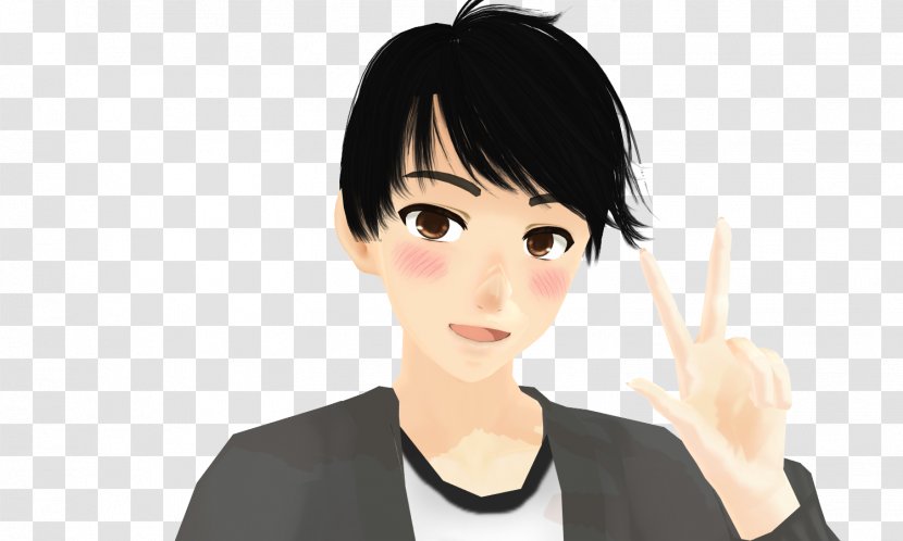 Tadashi Hamada Black Hair Model Big Hero 6 - Cartoon Transparent PNG