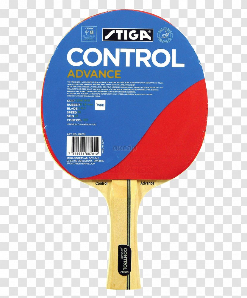 Ping Pong Paddles & Sets Racket Stiga Tennis - Sporting Goods Transparent PNG