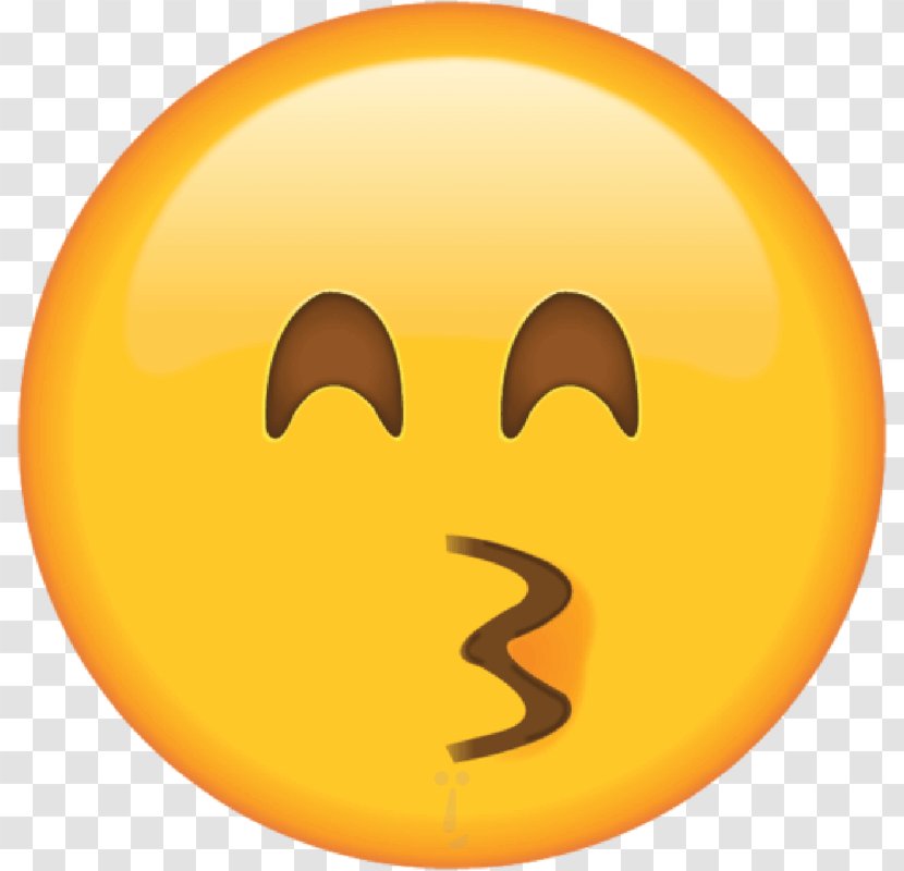 Emoji Smiley Kiss Emoticon - Face Transparent PNG