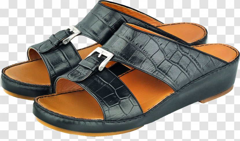Sandal Slipper Shoe Leather Flip-flops - Product Design - Sandals Image Transparent PNG