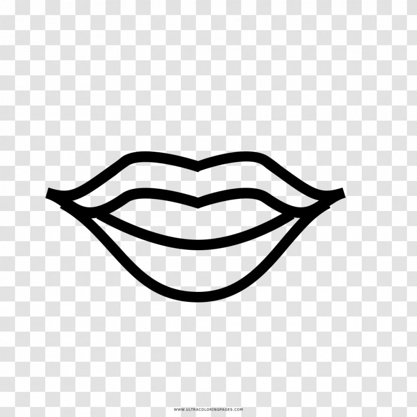 Drawing Lip Clip Art - Silhouette - Kiss Transparent PNG