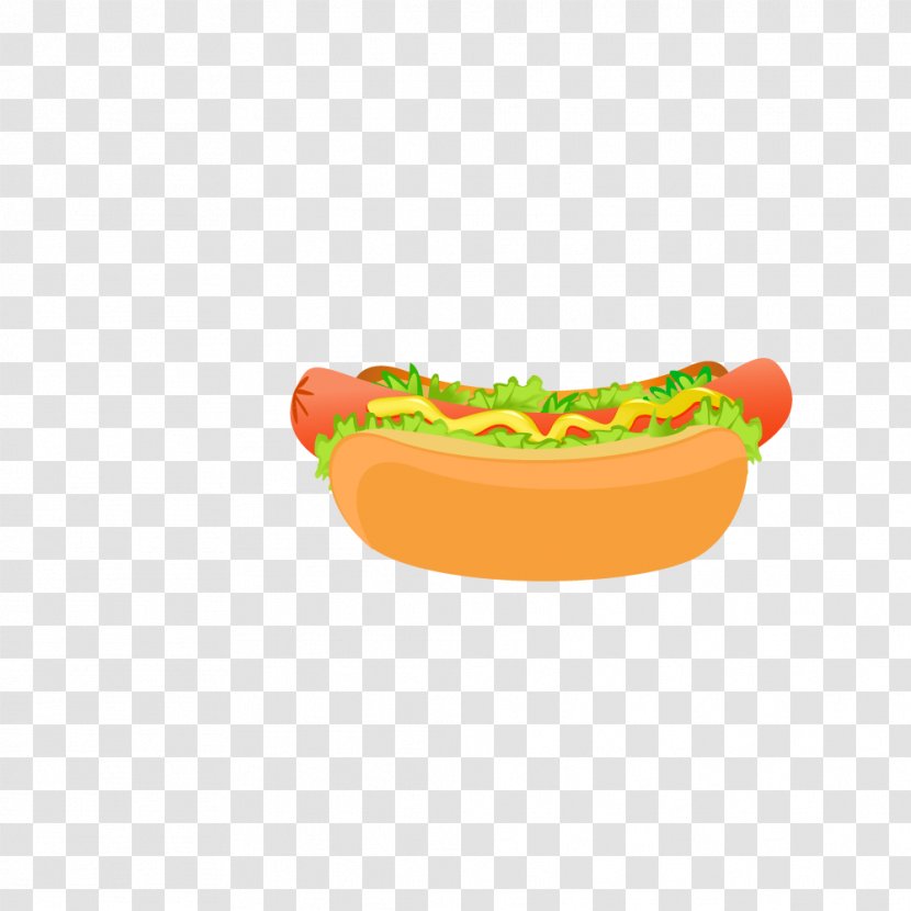 Hot Dog Sausage Hamburger Fast Food - Ham Transparent PNG